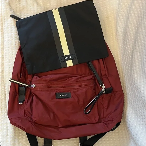 Bally Backpack With Pencil Holder